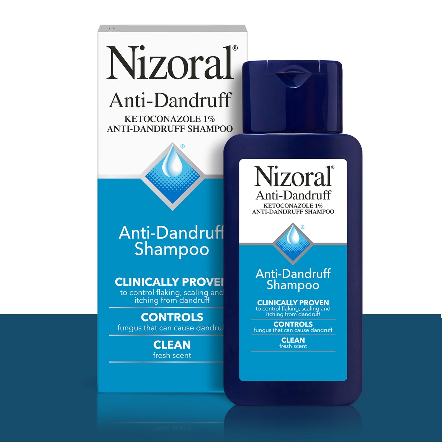 Anti-Dandruff Shampoo with 1% Ketoconazole, Fresh Scent (Nizoral) 7 Fl Oz - Premium Shampoo from Concordia Style Boutique - Just $24.89! Shop now at Concordia Style Boutique