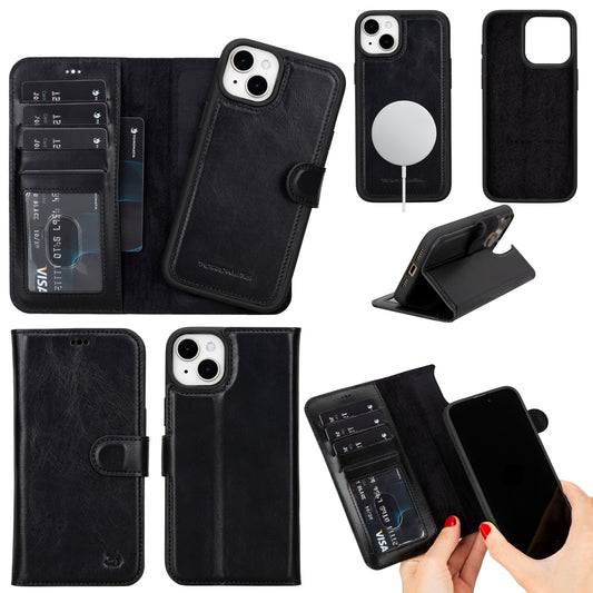 Casper Leather iPhone 14 Wallet Case | MagSafe - Concordia Style Boutique