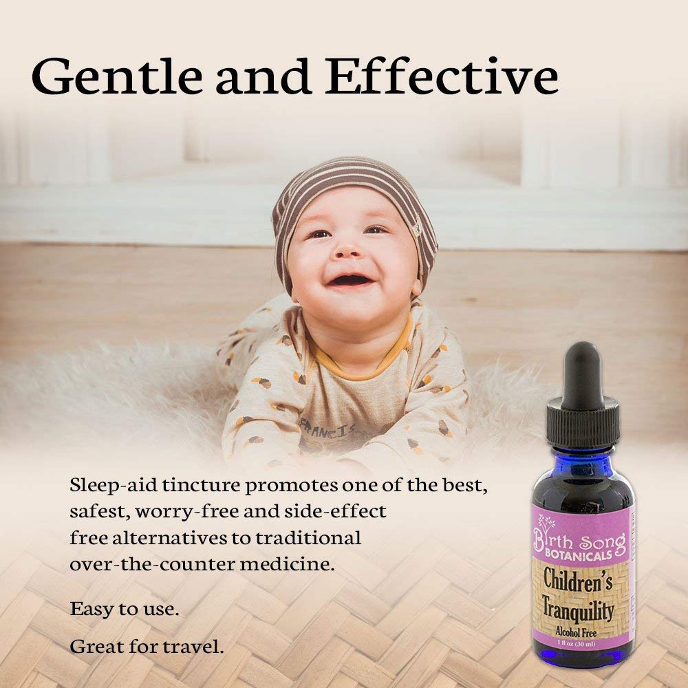 Children's Tranquility, Children's Sleep Aid* Relaxing Herbal Tincture with Chamomile for Sleep Support* 1 oz - Concordia Style Boutique