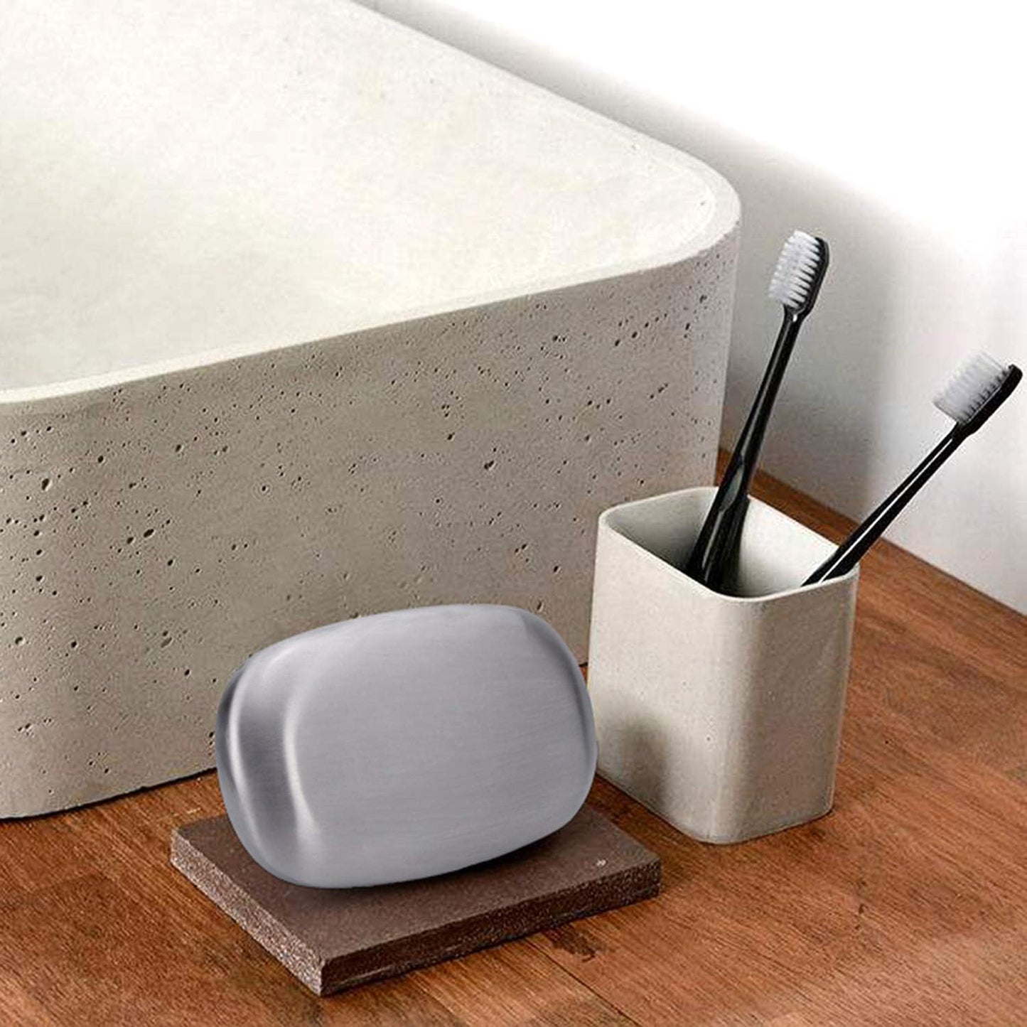 Stainless Steel Soap Bar Magic Fish Garlic Odor Remover