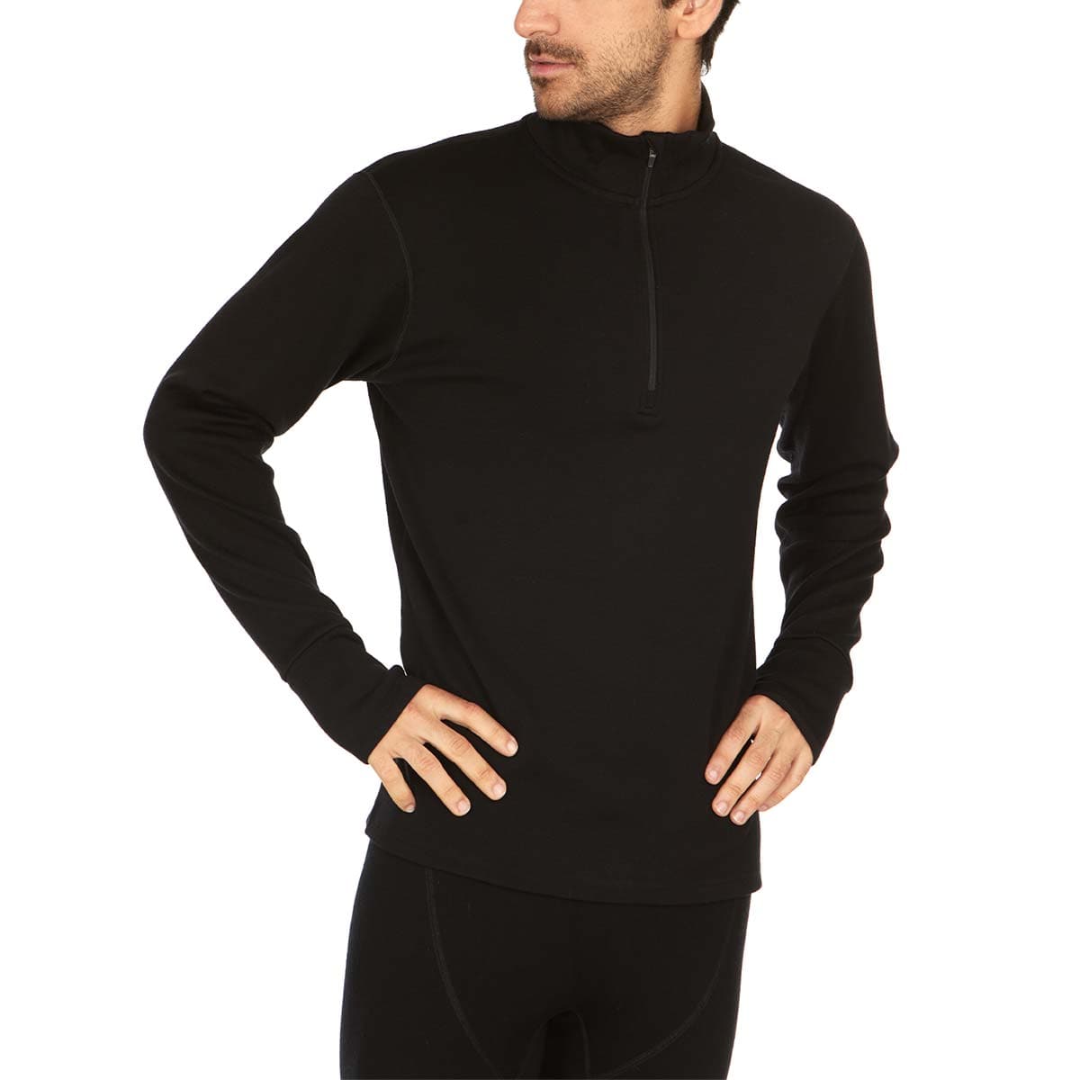 Heavyweight - Kobuk 1/4 Zip 100% Merino Wool - Concordia Style Boutique