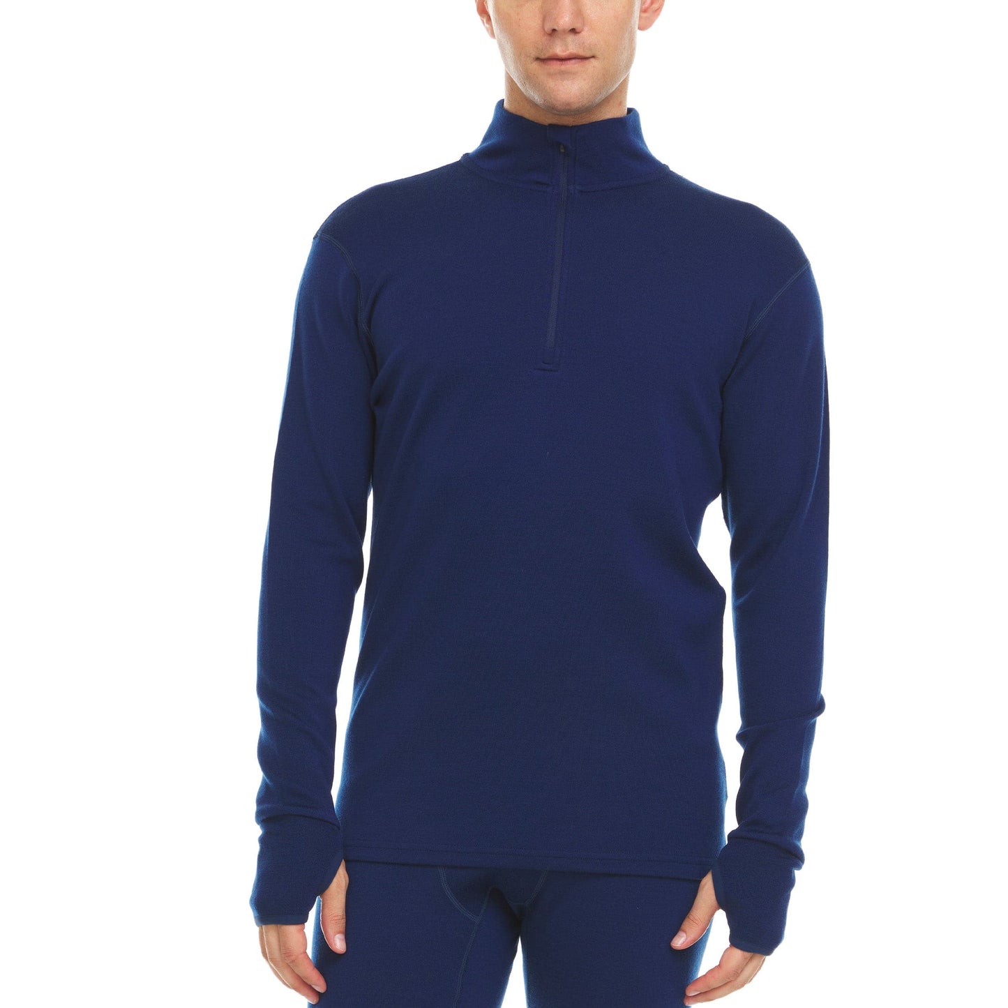 Heavyweight - Kobuk 1/4 Zip 100% Merino Wool - Concordia Style Boutique