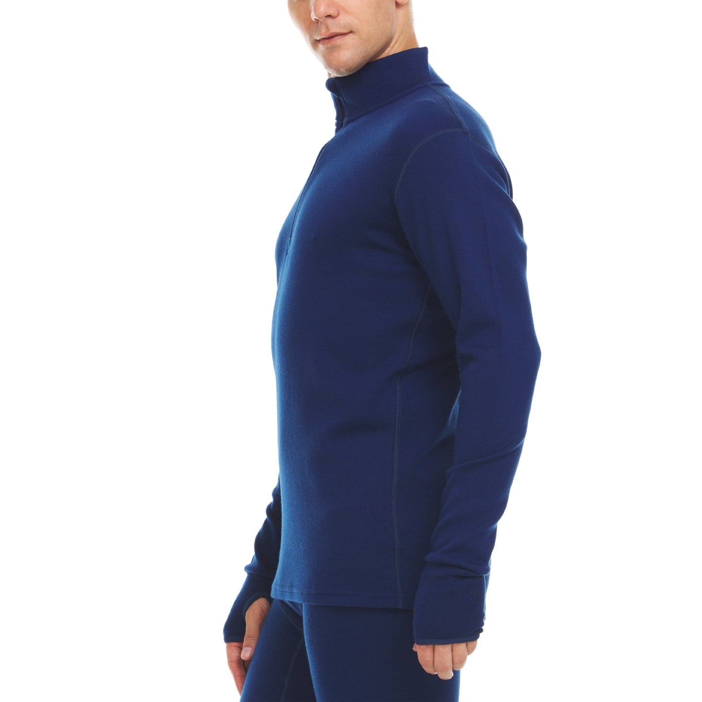 Heavyweight - Kobuk 1/4 Zip 100% Merino Wool - Concordia Style Boutique