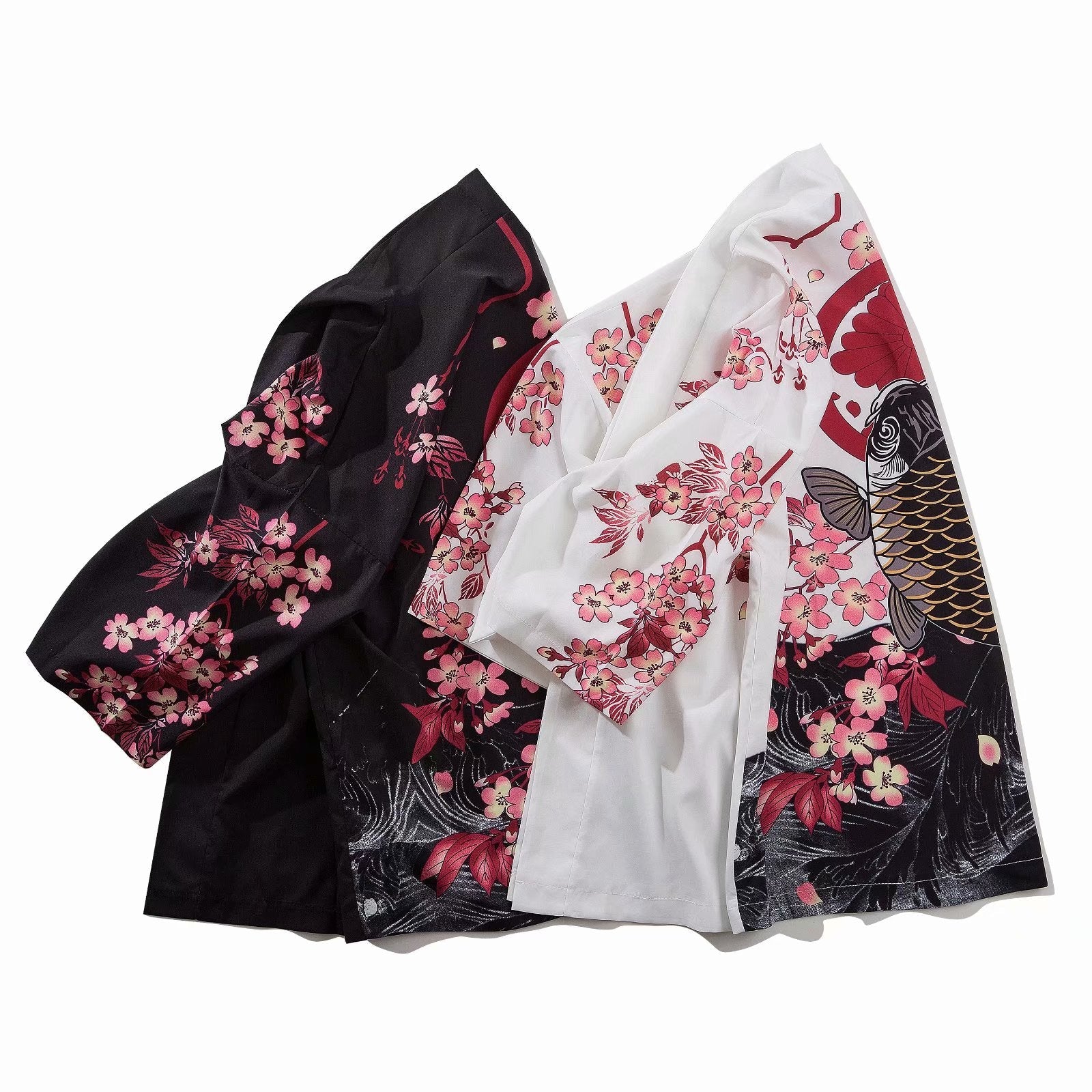 YC70018 Fish in the Pond Kimono - Concordia Style Boutique