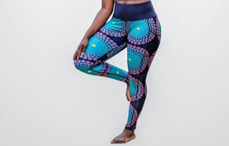 Ola High waist trainer leggings with pockets No slip waist band - Concordia Style Boutique