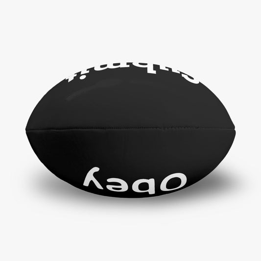 Obey and Submit - Rugby Ball - Premium football from Concordia Style Boutique - Just $32! Shop now at Concordia Style Boutique