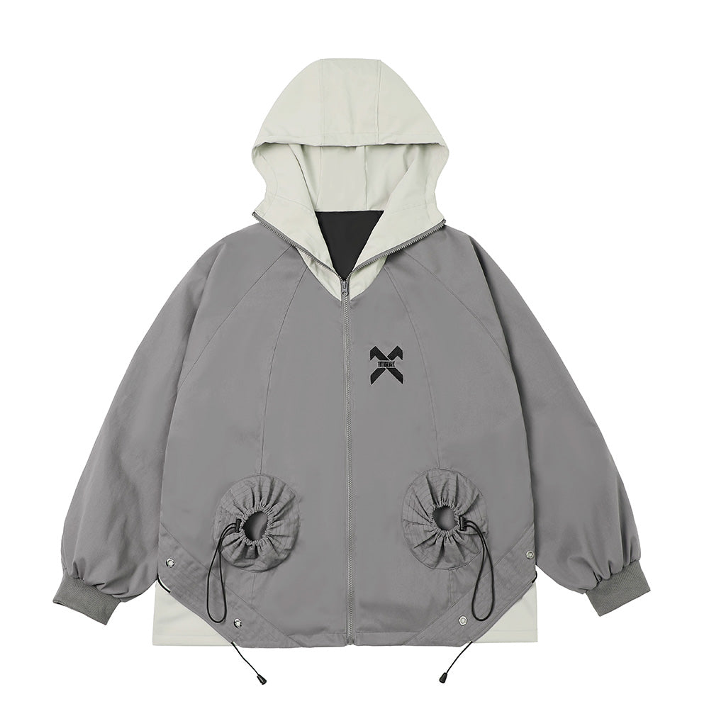 HiJ14 Grey Industrial Climber Jacket - Concordia Style Boutique