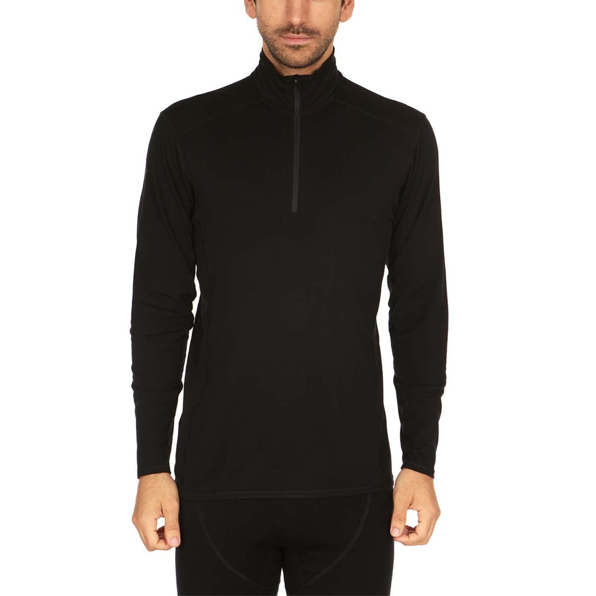 Microweight - Men's Wool 1/4 Zip Woolverino - Concordia Style Boutique