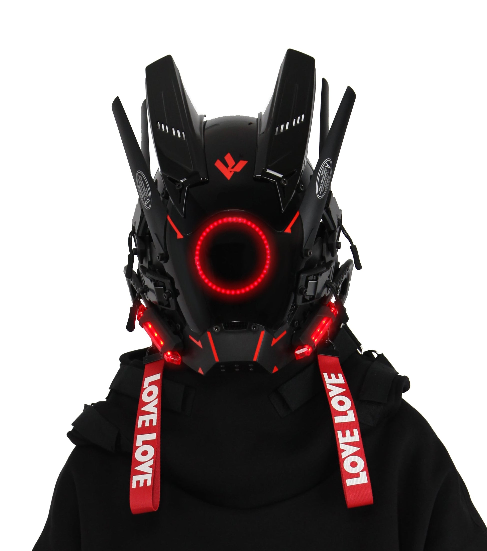 B-CI Red Tech Mask - Concordia Style Boutique