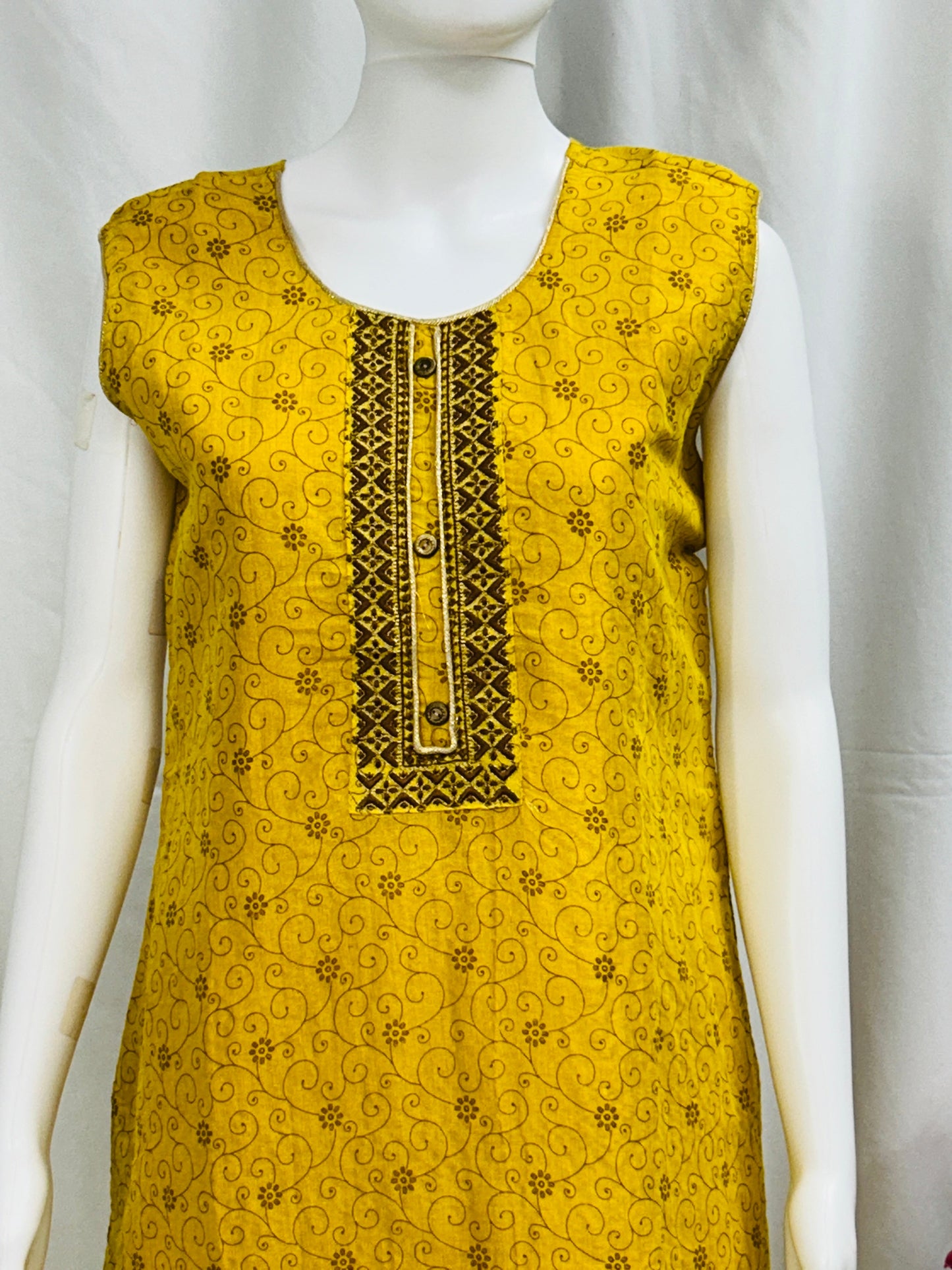 Chanderi Silk Kurti