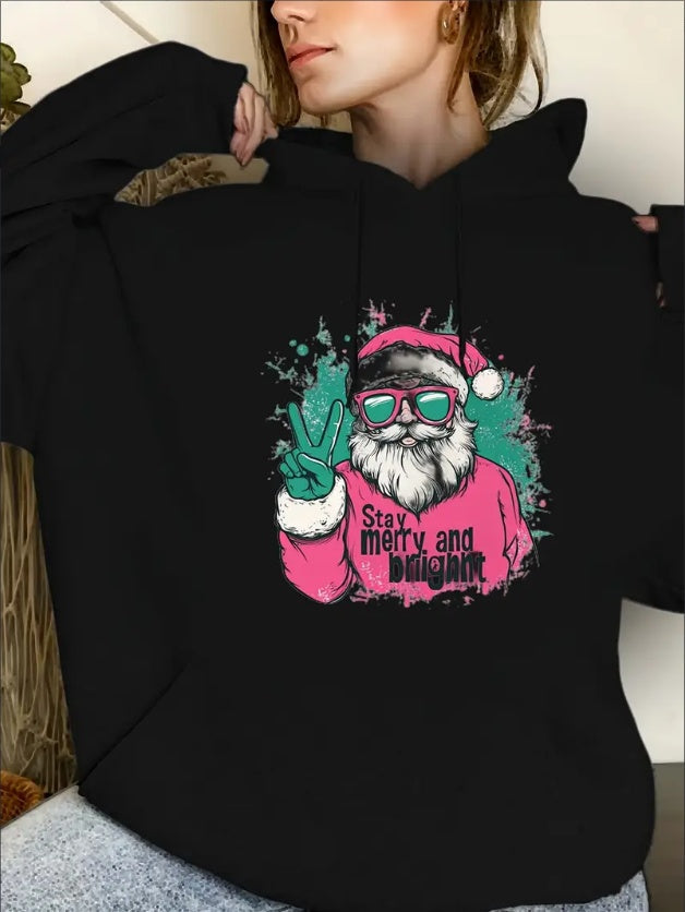 Women’s Christmas Santa Claus Hoodie