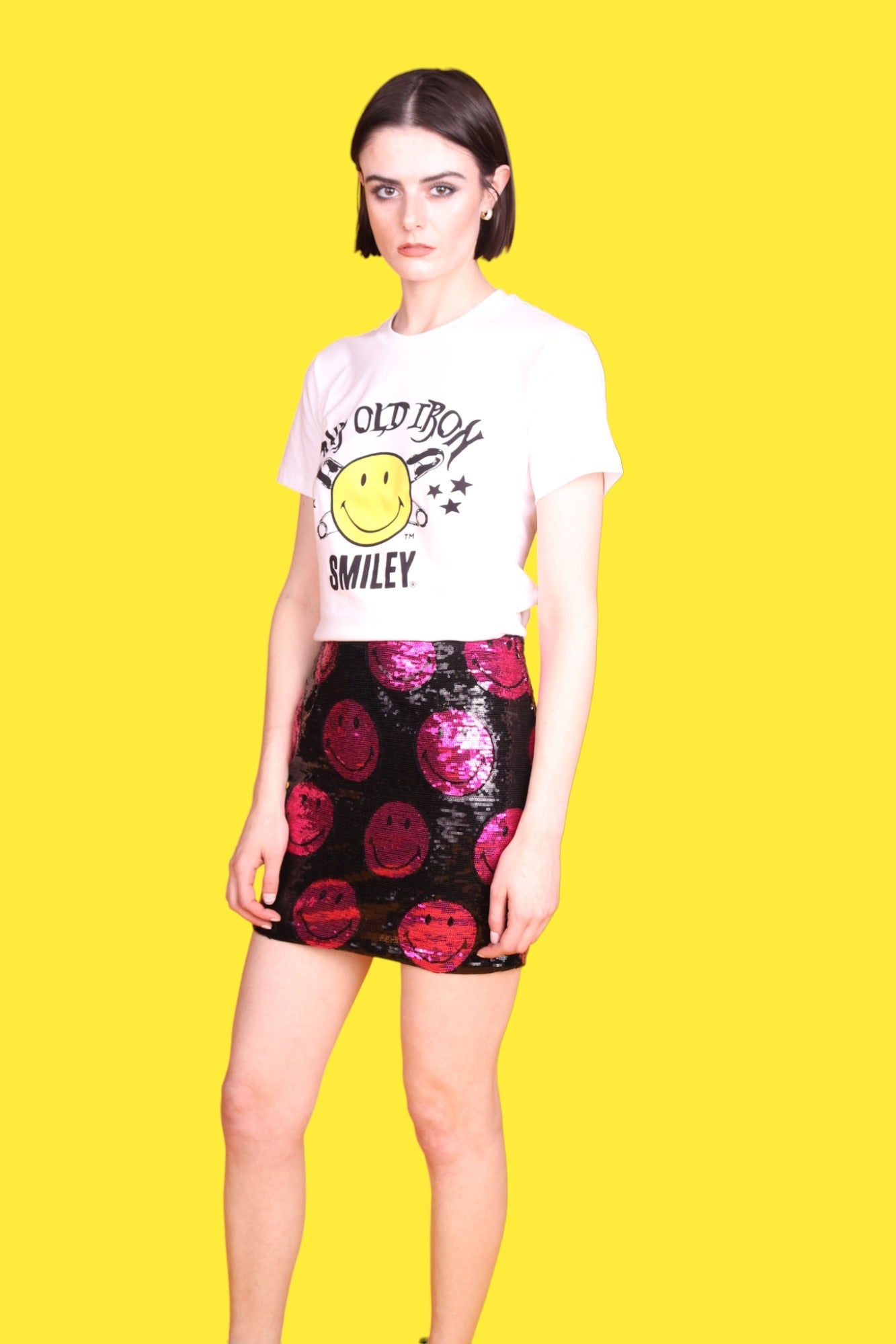 Any Old Iron x Smiley Pink Skirt - Concordia Style Boutique