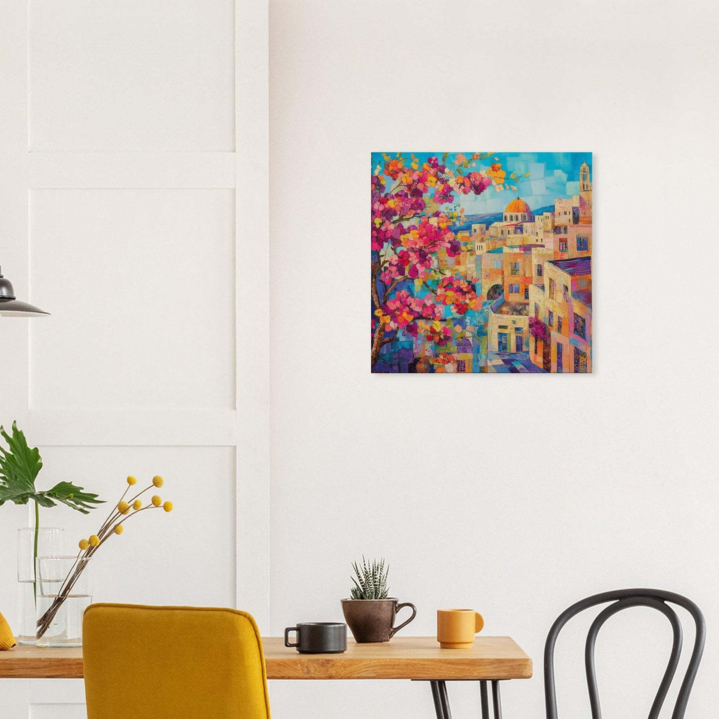 Blooming Jerusalem: Canvas Art Print