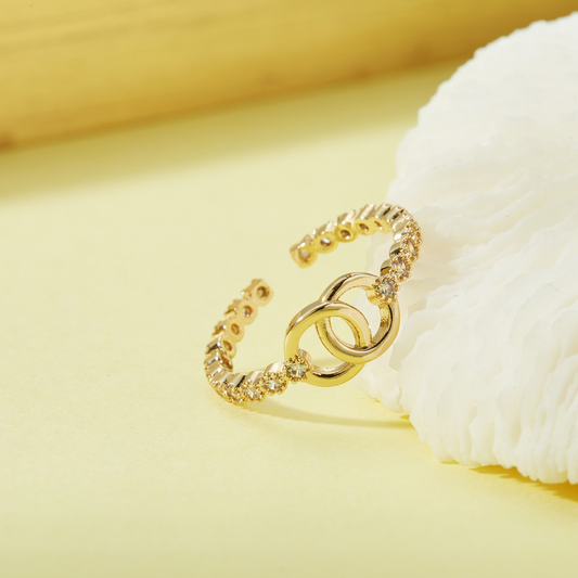 MOTHER AND DAUGHTER FOREVER RING (ADJUSTABLE) - Concordia Style Boutique