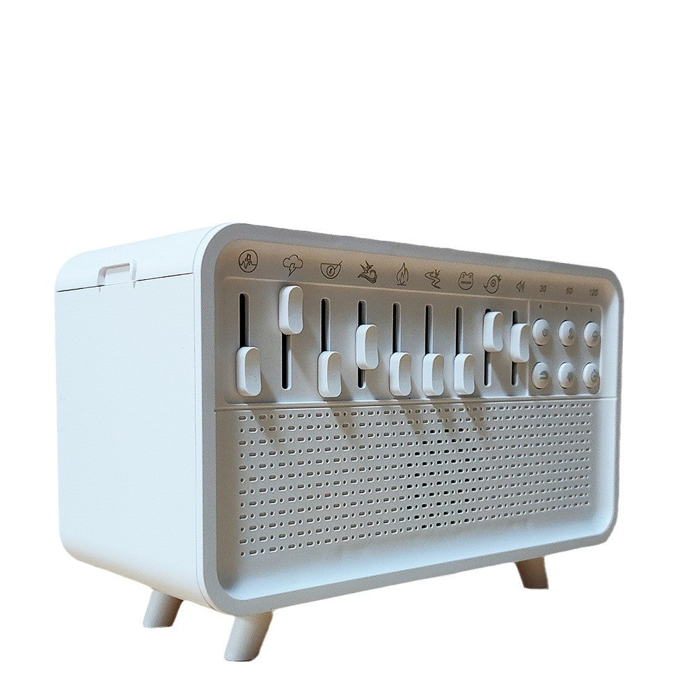 White noise sleep aid device with Bluetooth speaker
