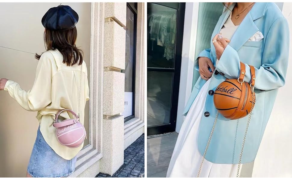 Women's Basketball Shoulder Bag - Concordia Style Boutique