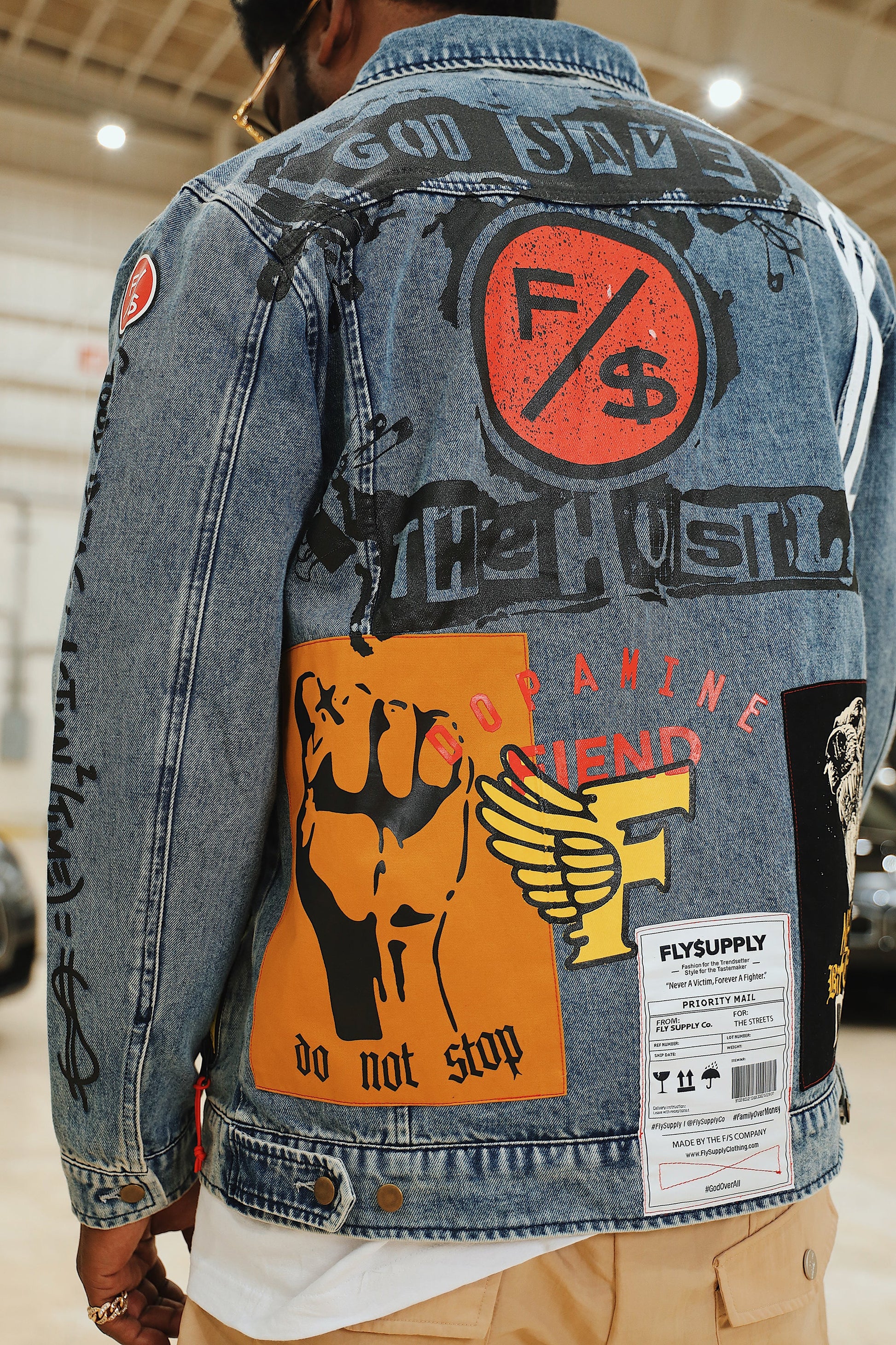 New Rich Denim Jacket (Denim) - Concordia Style Boutique