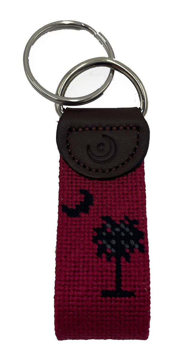 Key Fob - Palmetto Moon Garnet Black Combo
