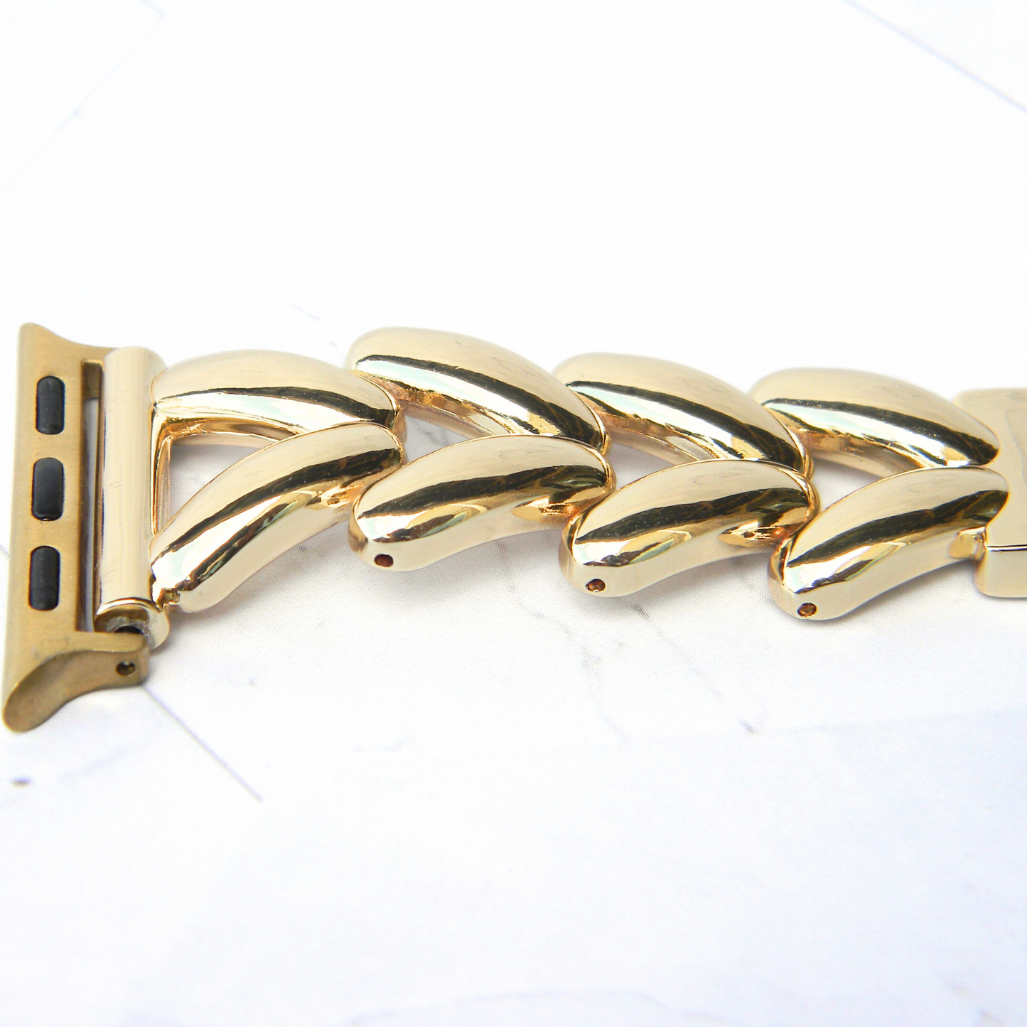 Stainless Steel - V Band - Watchband for Apple Watch