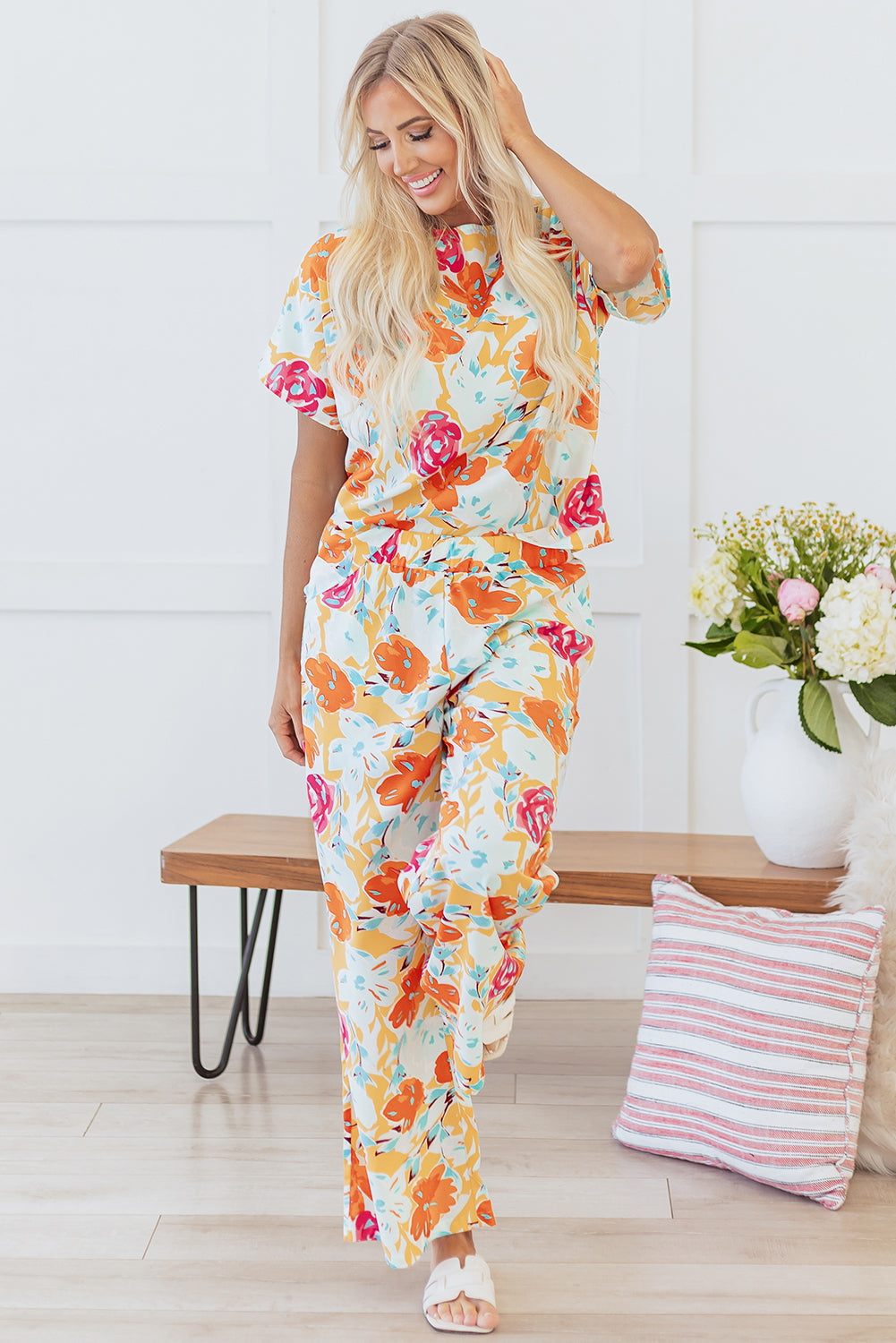 Anya Floral 2 Piece Set - Concordia Style Boutique