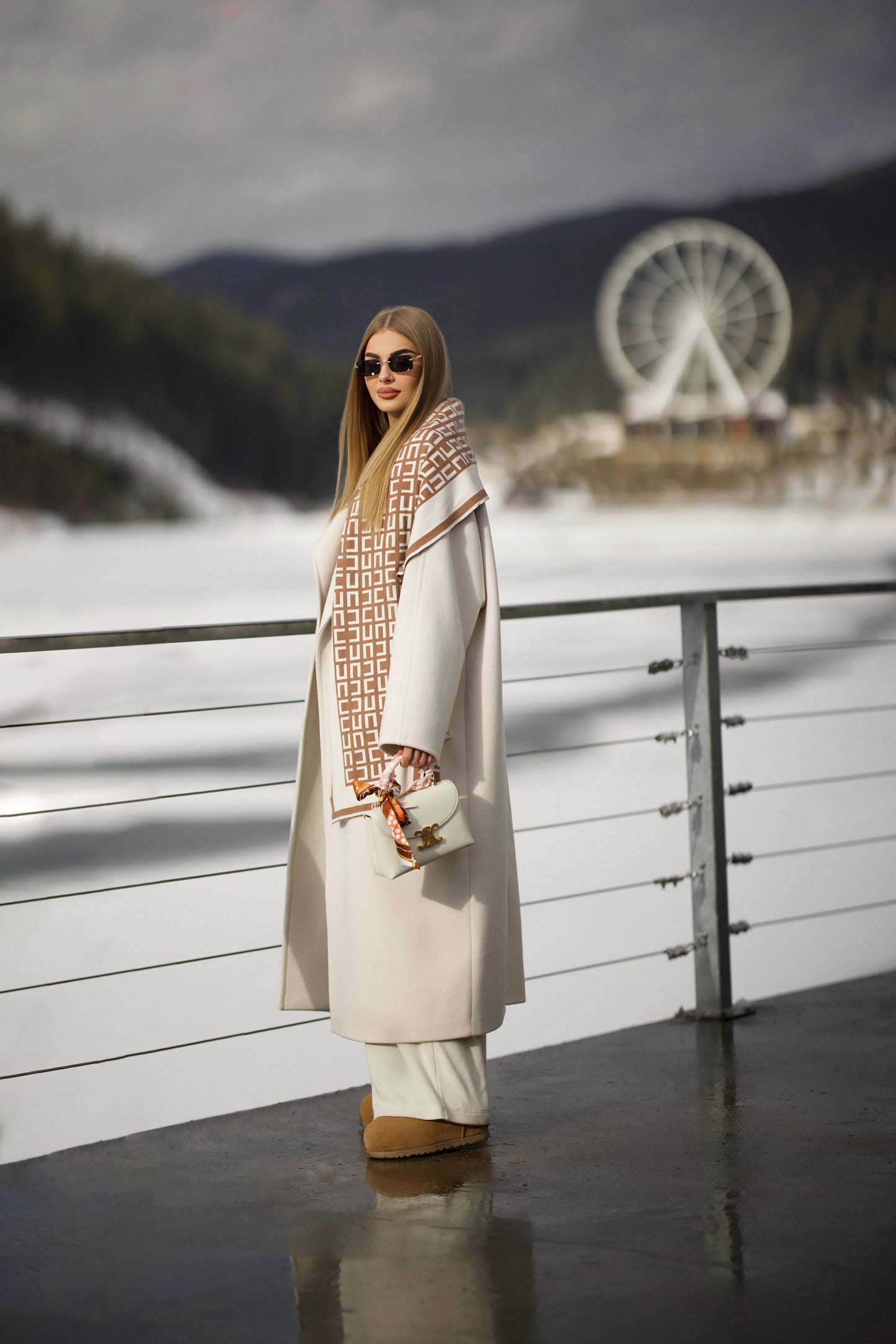 Aliko Lint 2.0 Classic Wool Blend Overcoat