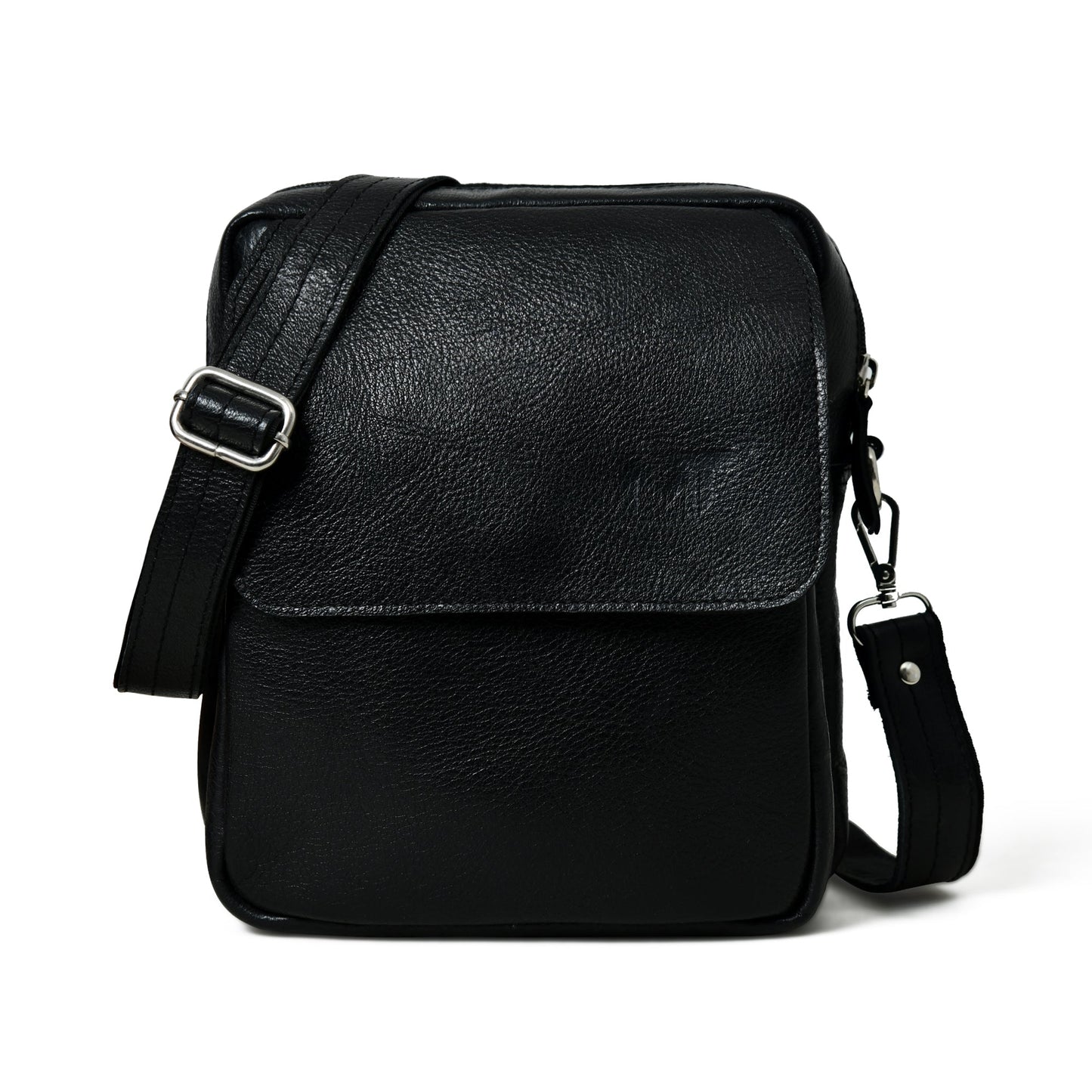 Enzo Black Side Messenger - Concordia Style Boutique