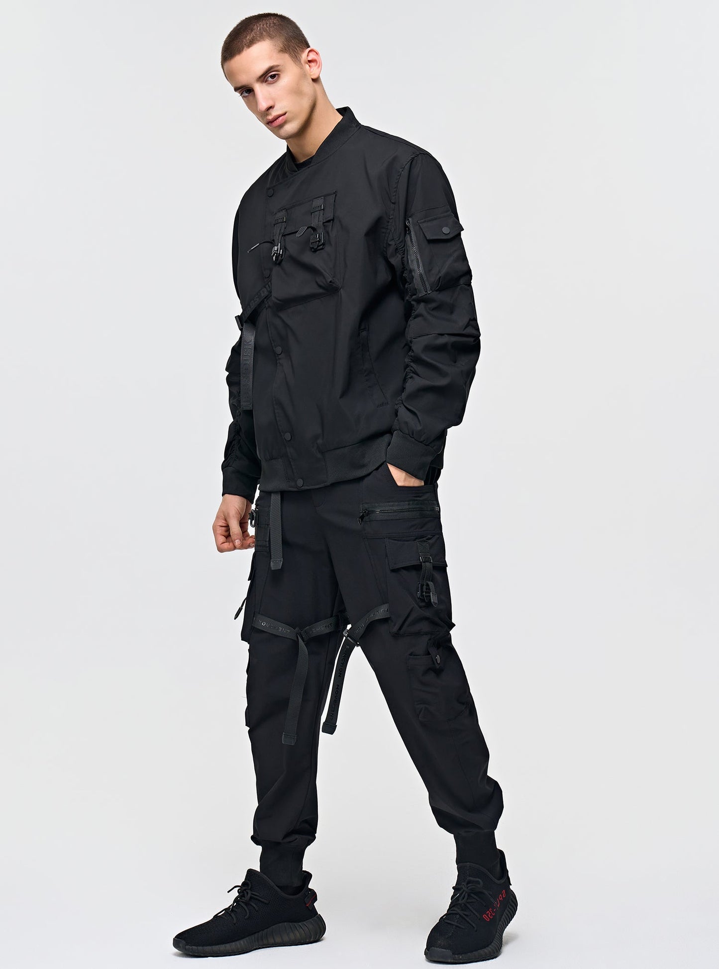APP172 Black Techwear Pants - Concordia Style Boutique