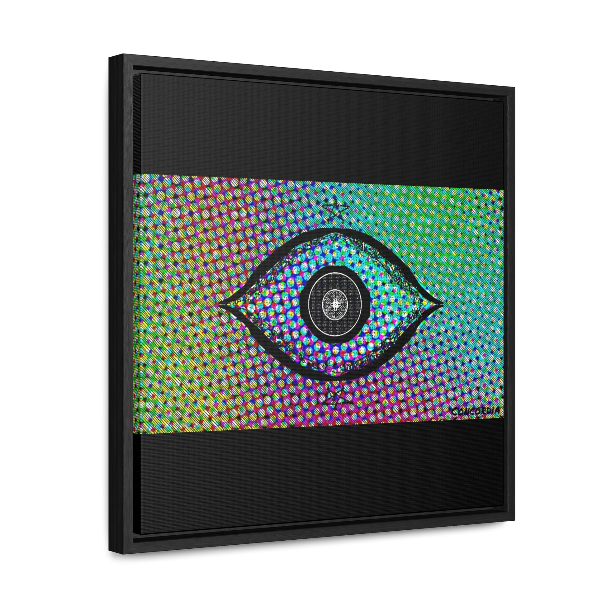 "The Eye" - Gallery Canvas Wraps, Square Frame - Premium Canvas from Concordia Style Boutique - Just $106.56! Shop now at Concordia Style Boutique