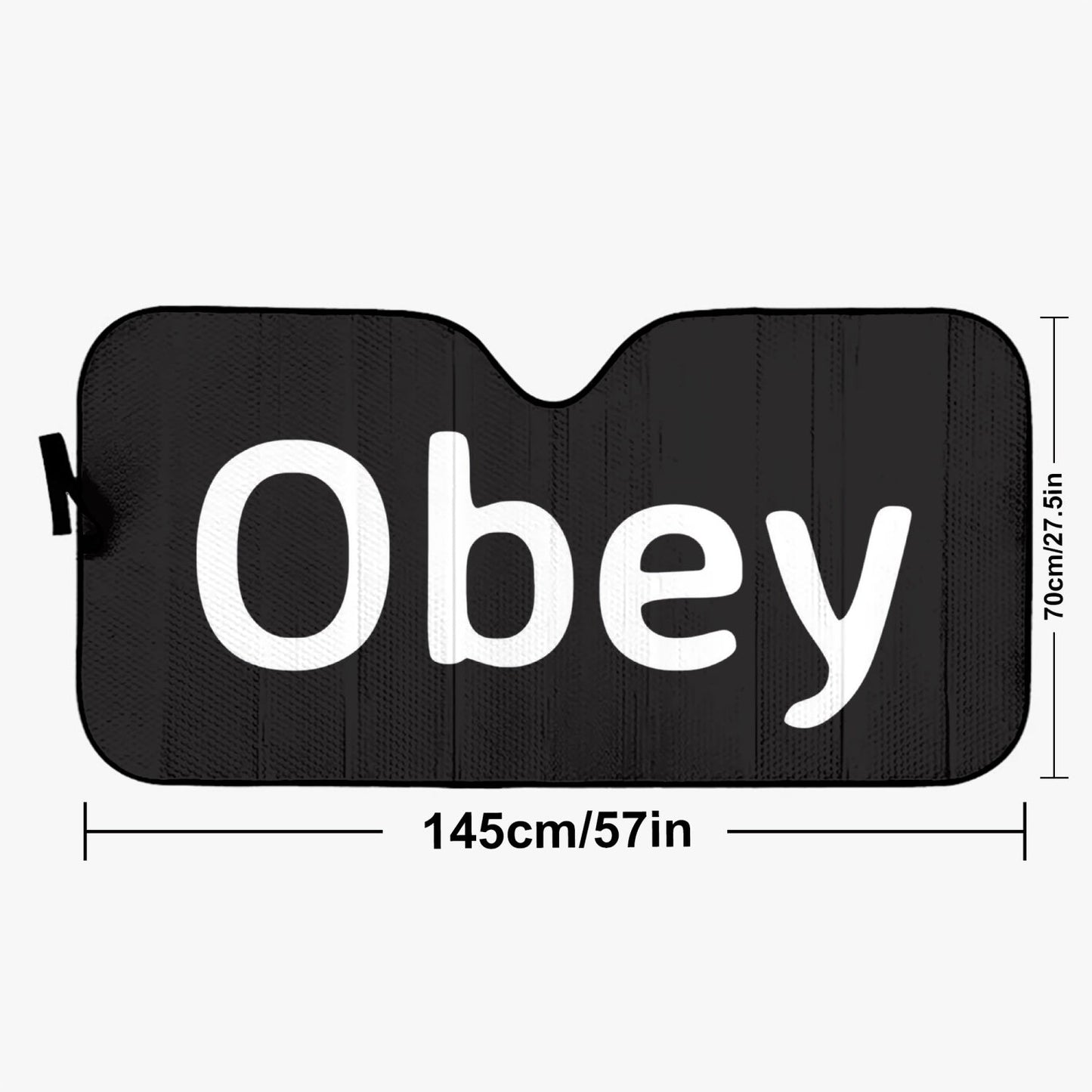 Windshield Sun Shade  - Obey - Premium sun shade from Concordia Style Boutique - Just $14! Shop now at Concordia Style Boutique