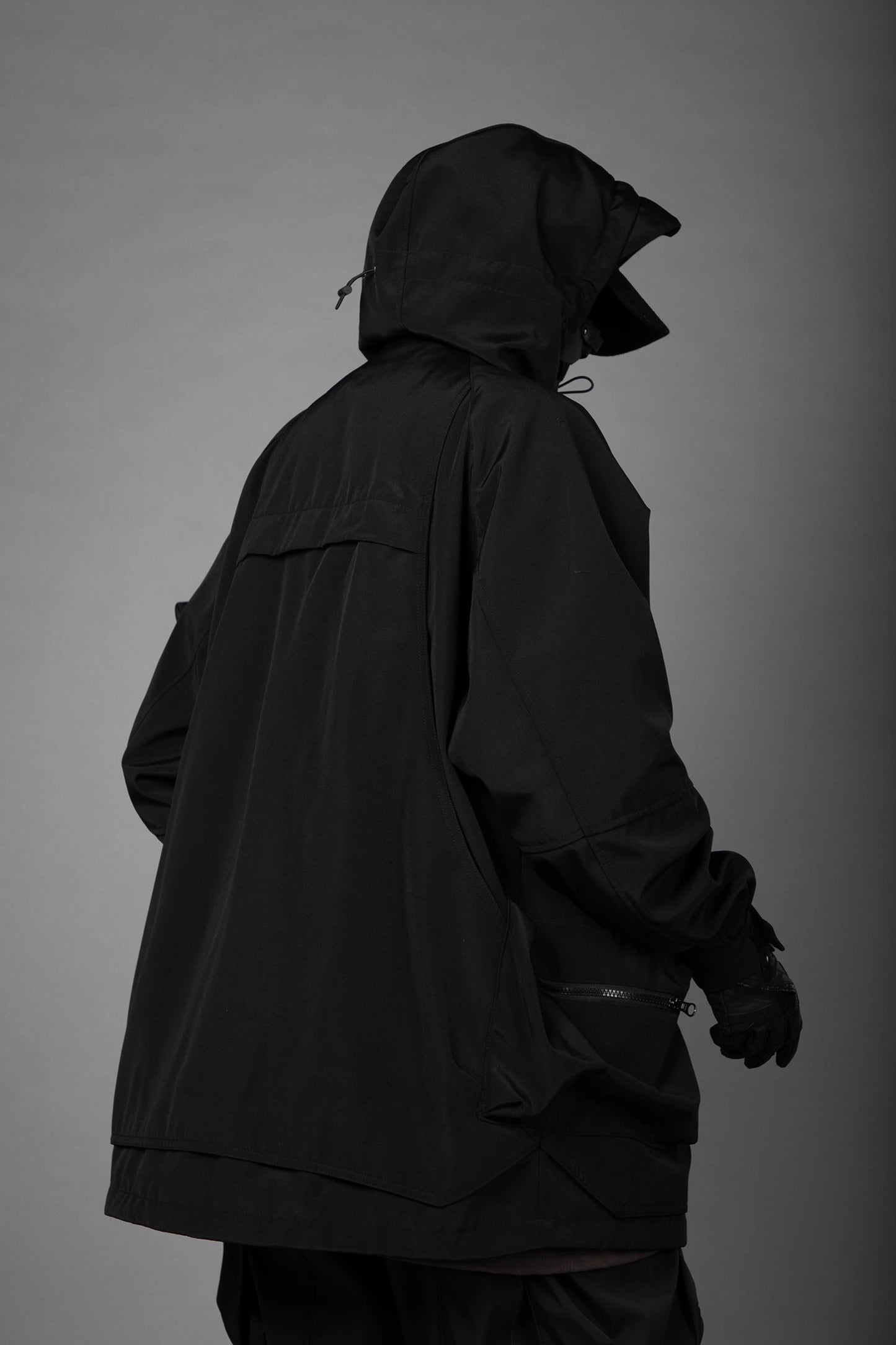 HiJ25 Black Storage X Tech Jacket - Concordia Style Boutique