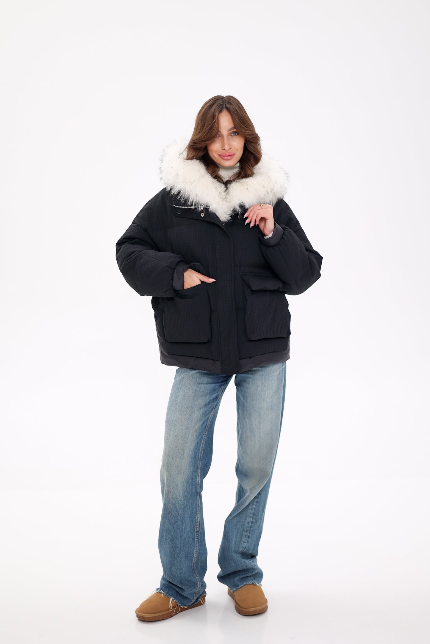 Genuine Fur Down Fill Parka