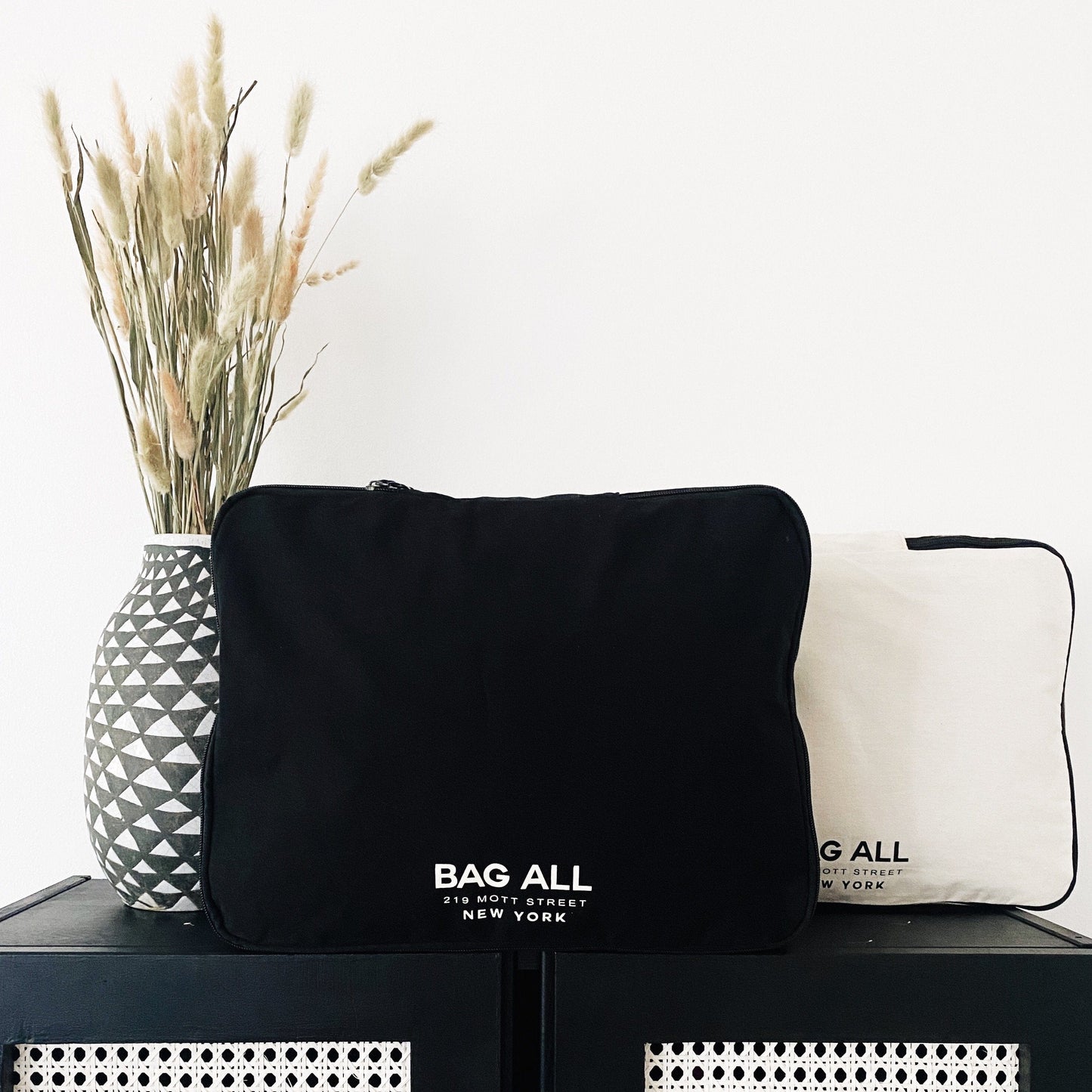 Large Packing Cube, Double Sided, Black - Concordia Style Boutique