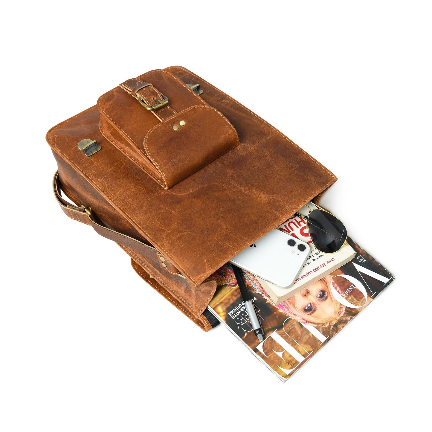 Front Pocket Daily Messenger Bag - Concordia Style Boutique