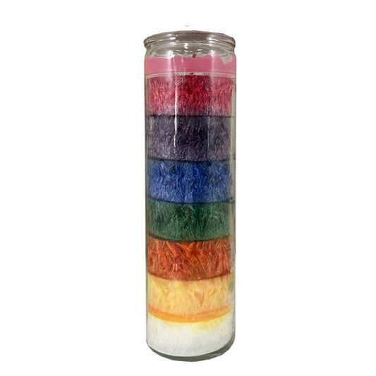 7 Day 7 Color Palm Candle - Concordia Style Boutique