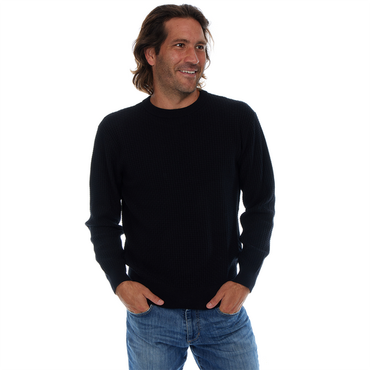 Allen Textured Cotton Sweater