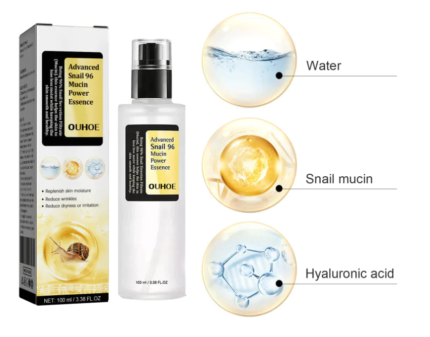 Snail Mucin 96% Power Repairing Essence - Premium Snail Mucin from Concordia Style Boutique - Just $11.24! Shop now at Concordia Style Boutique