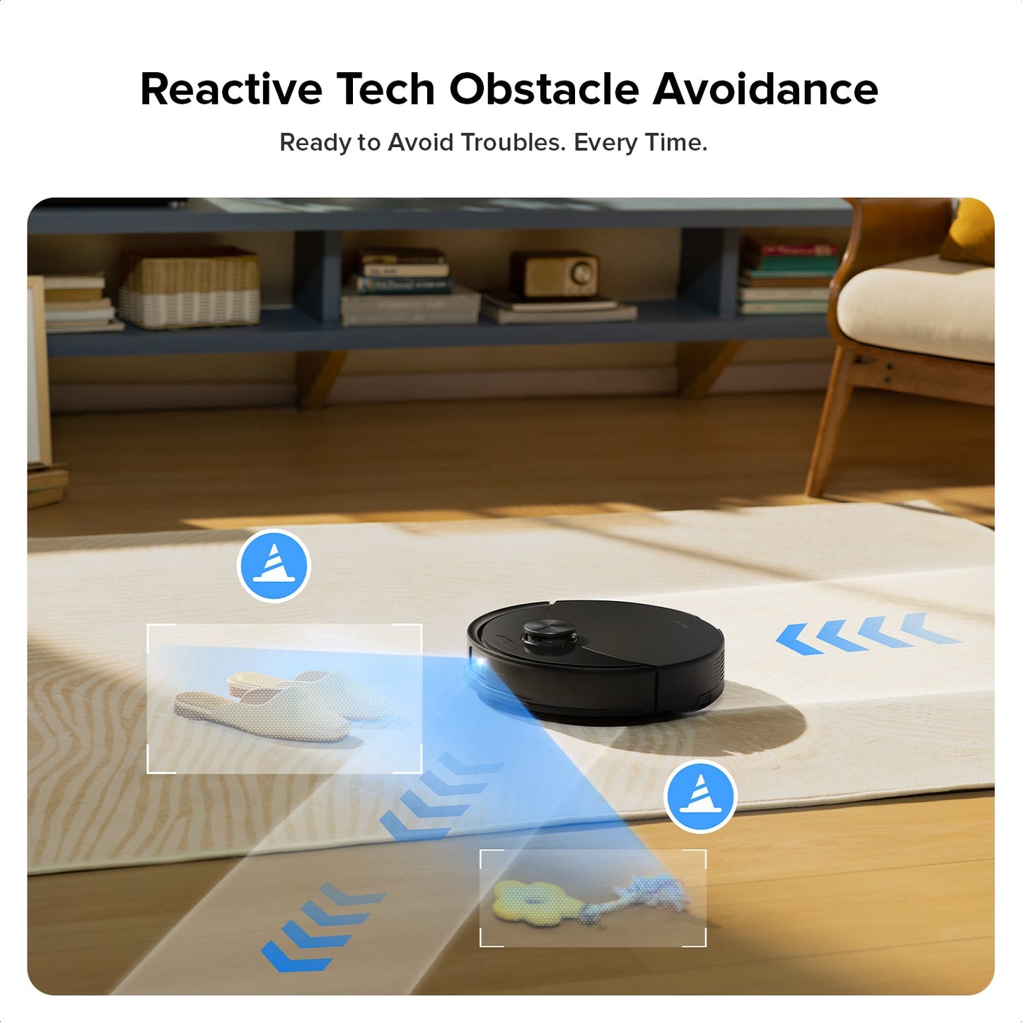 Roborock Q10 S5 Robot Vacuum and Mop with 10,000 Pa Power Suction