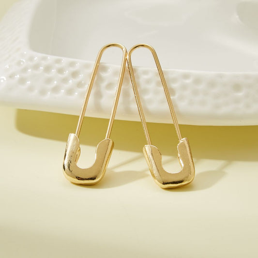 SAFETY PIN EARRINGS (PAIR) - Concordia Style Boutique