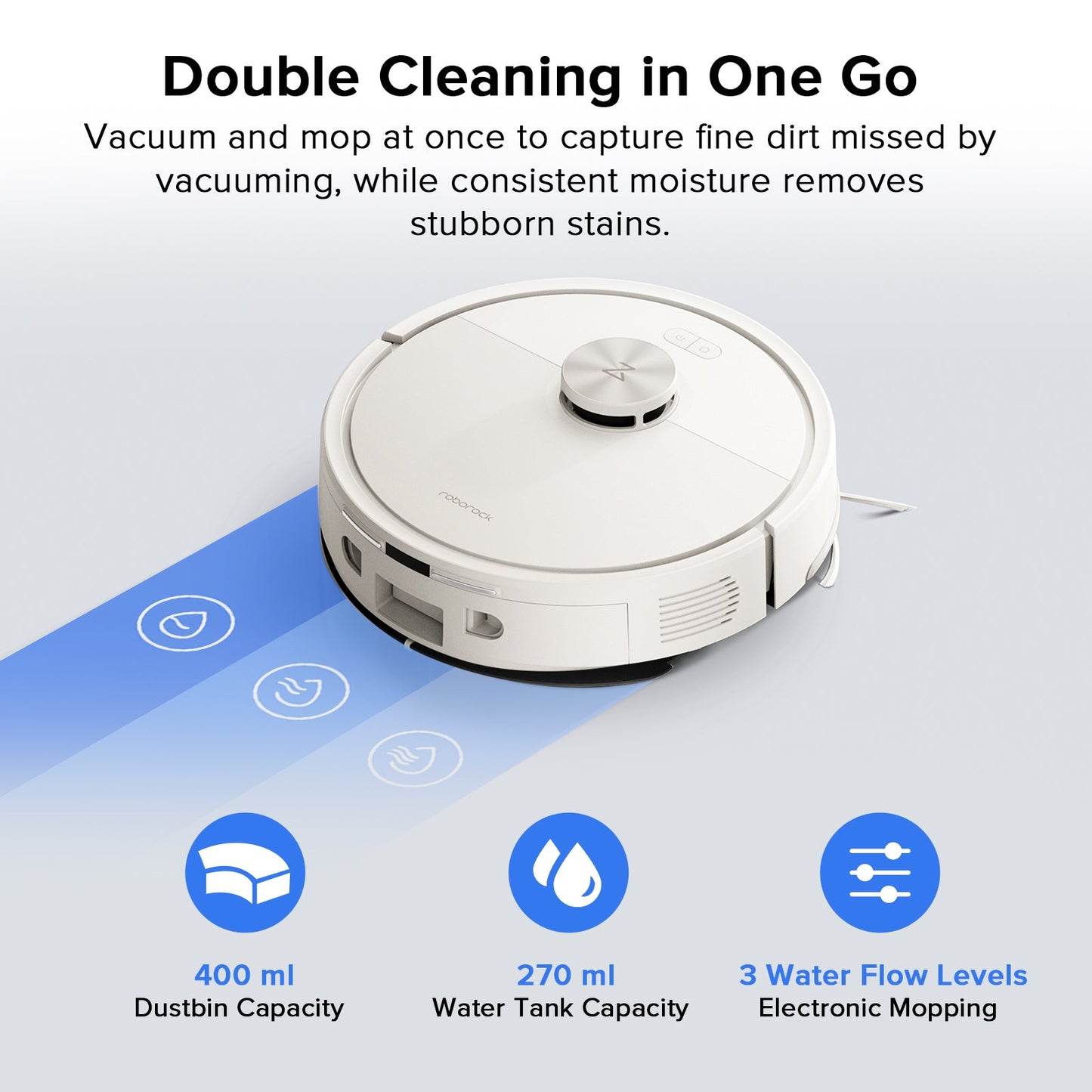 Roborock Q7 L5 Robot Vacuum and Mop with 8,000 Pa Power Suction