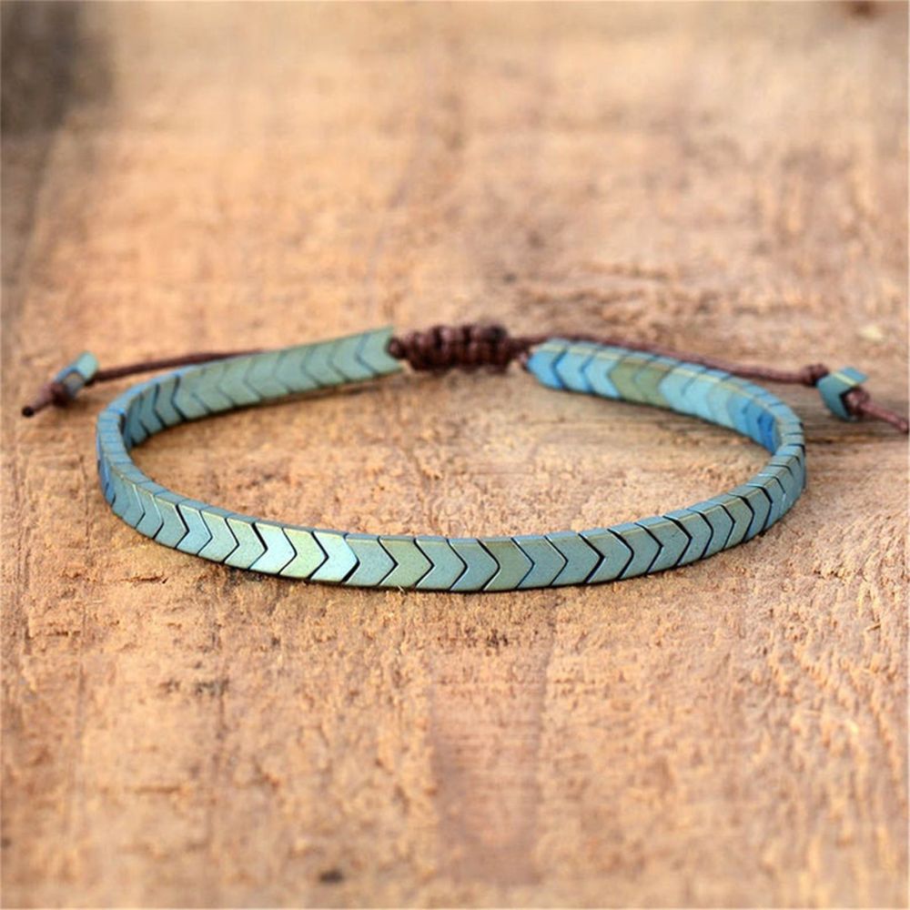 HEMATITE BRACELET (ADJUSTABLE) - Concordia Style Boutique
