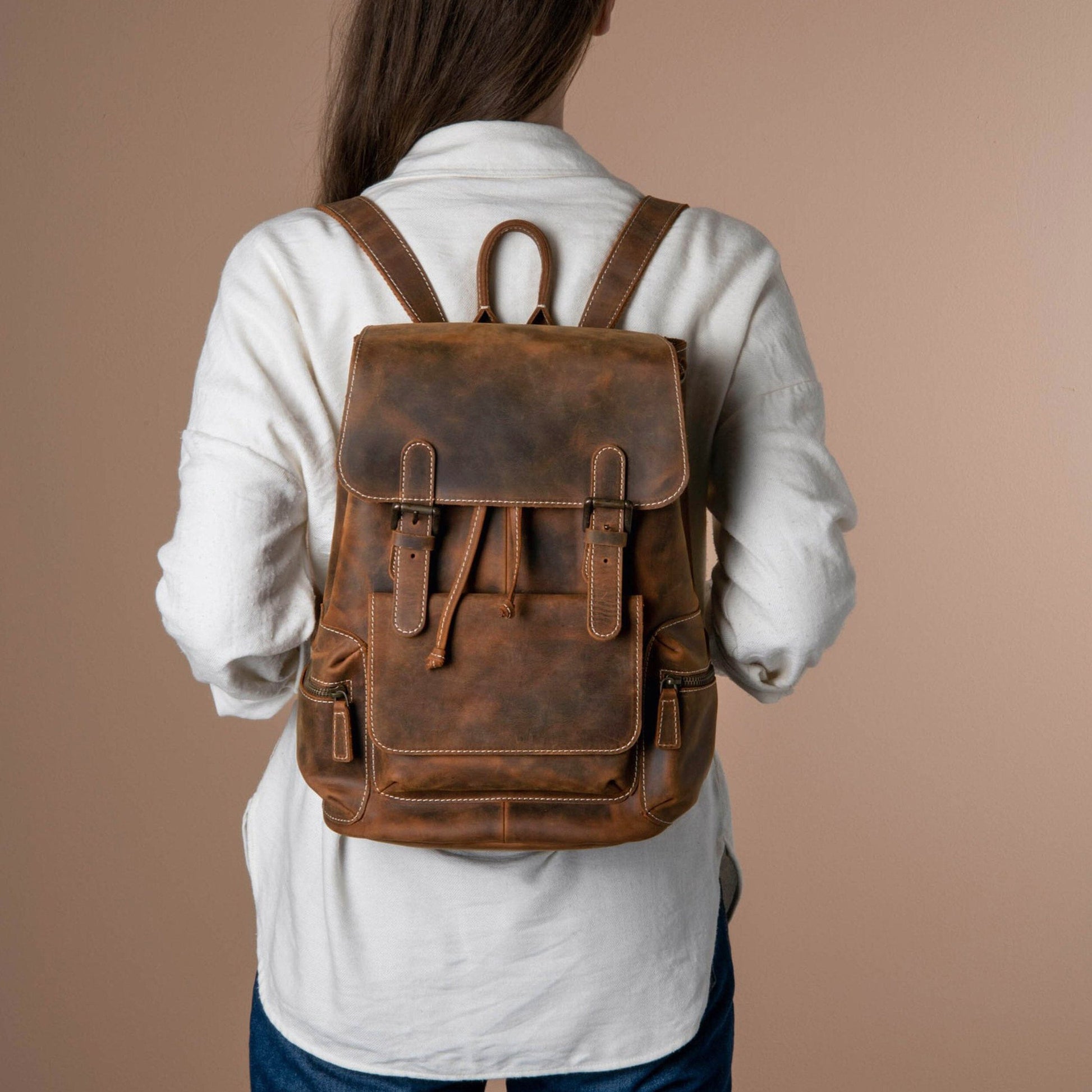 The Armstrong Buffalo Backpack - Concordia Style Boutique
