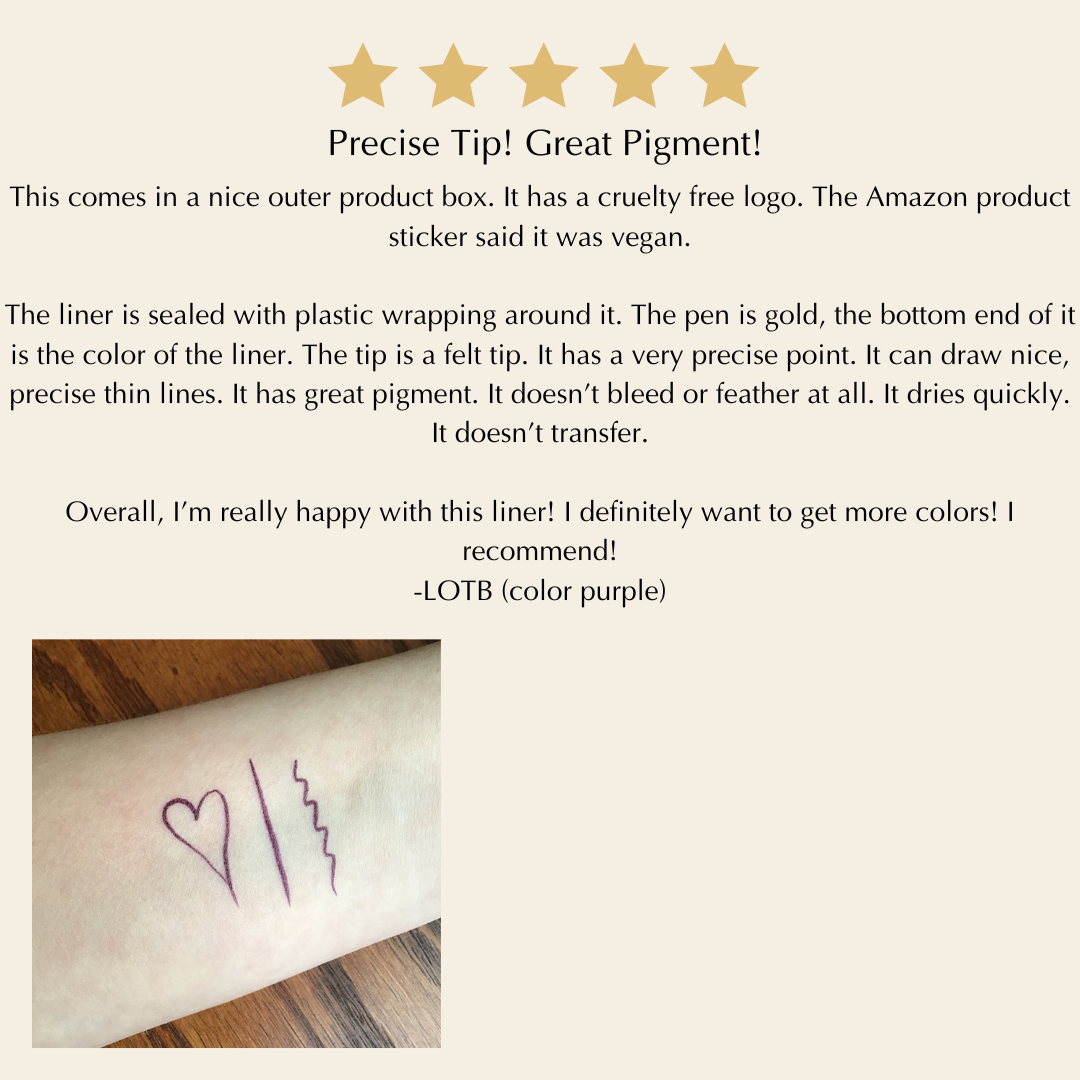 Liquid Eyeliner Pens - Non-Smudge, Waterproof - Concordia Style Boutique