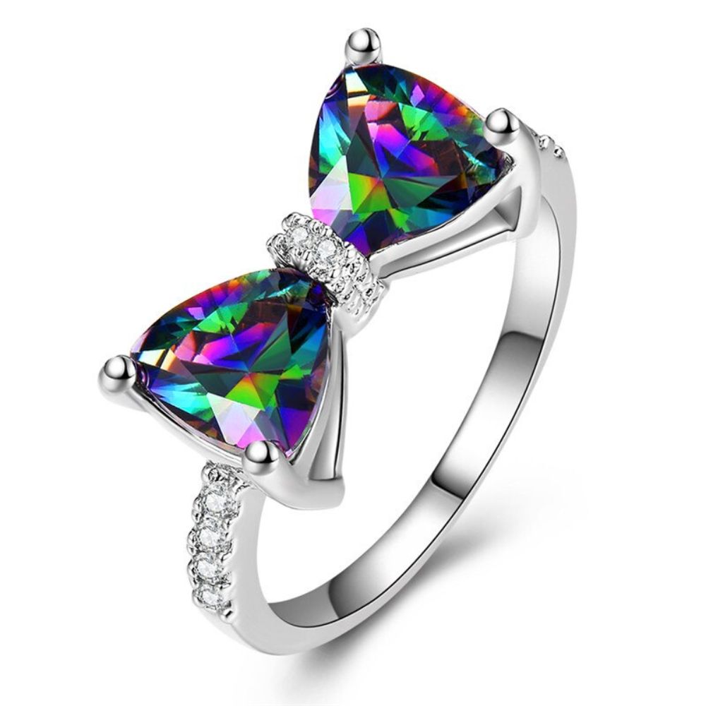 DEEP BLUE BOW RING - Concordia Style Boutique