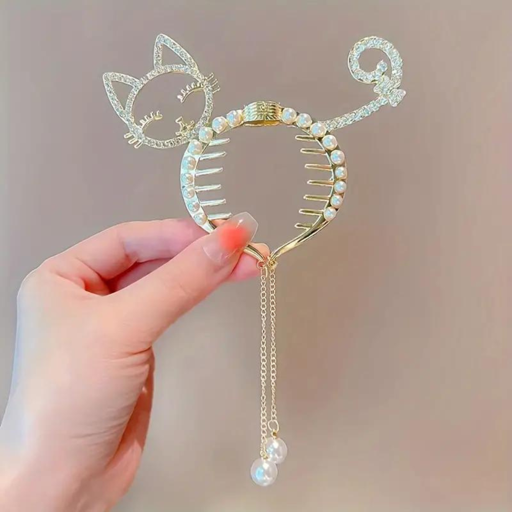 SPARKLING PEARL HAIR CLIPS - Concordia Style Boutique