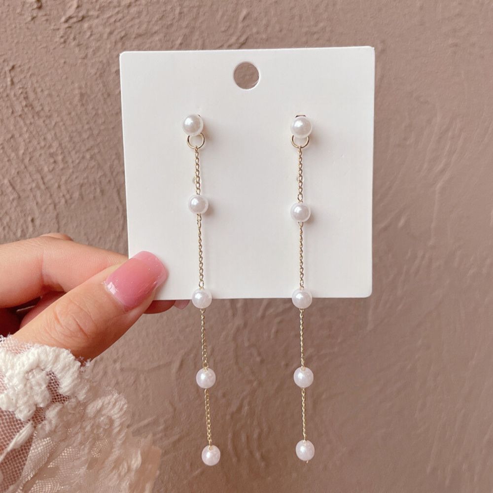 DANGLING PEARL EARRINGS (PAIR) - Concordia Style Boutique