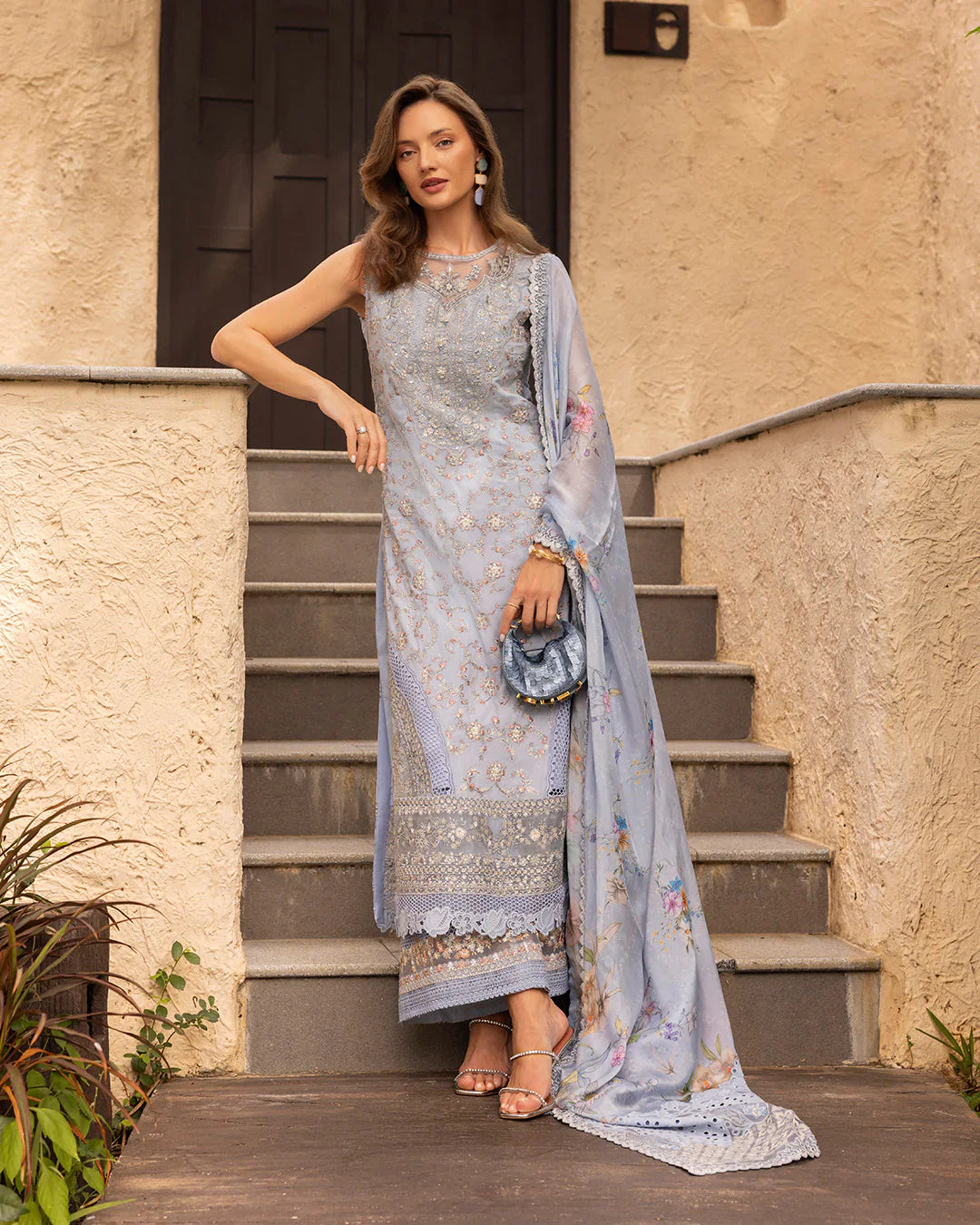 Faiza Saqlain - Liana Three Piece Embroided Lawn