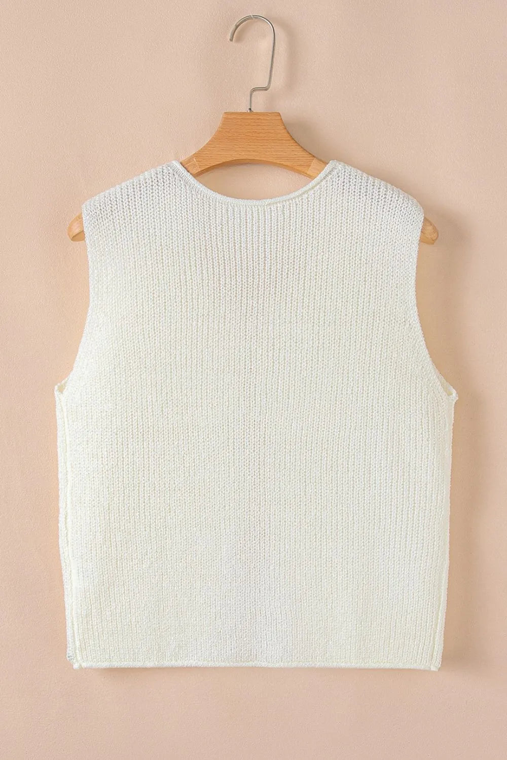 Double Tie V Neck Sweater Vest - Concordia Style Boutique
