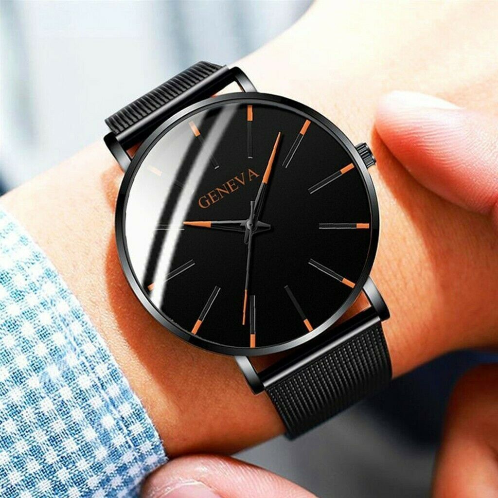 Waterproof Men's Watch Stainless Steel Quartz Analog Wristwatches Sport Fashion - Premium Watches from erDouckan - Just $33.87! Shop now at Concordia Style Boutique