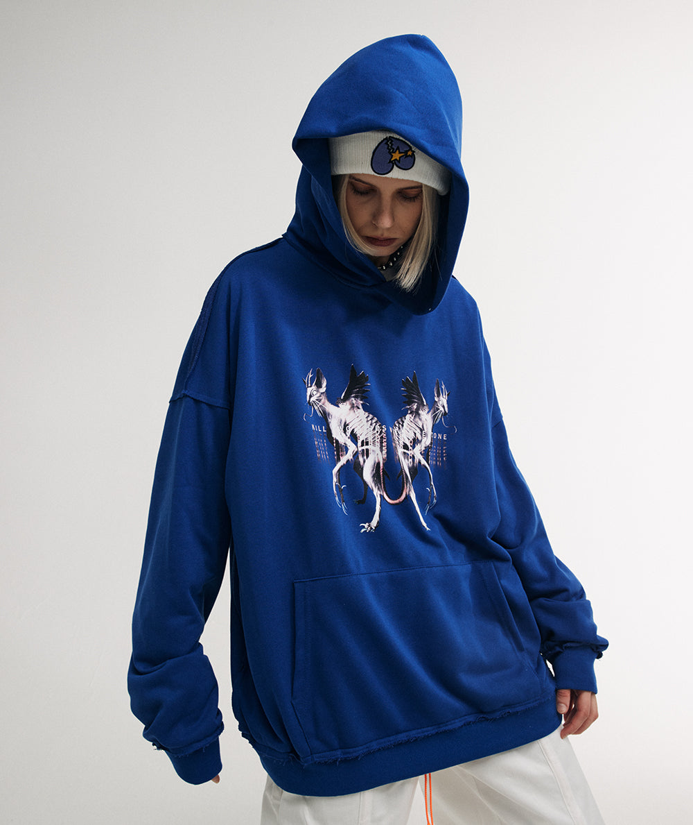 Flying Devil Cats Hoodie - Concordia Style Boutique