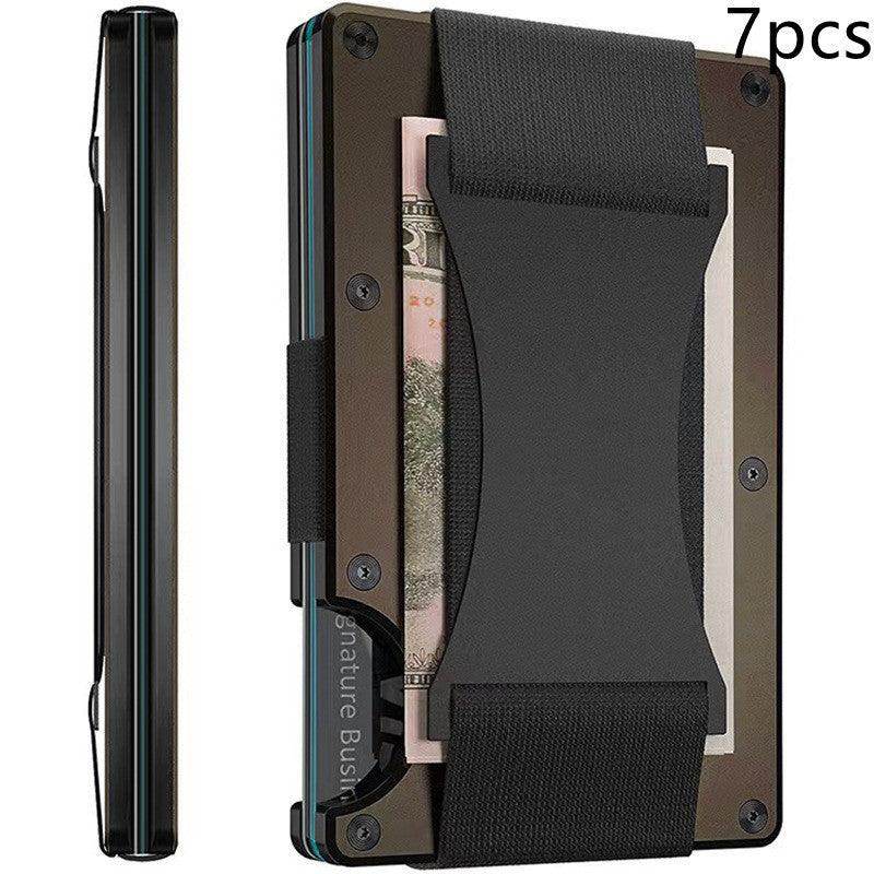 Carbon Fiber Wallet - RFID Blocking Metal Card Holder